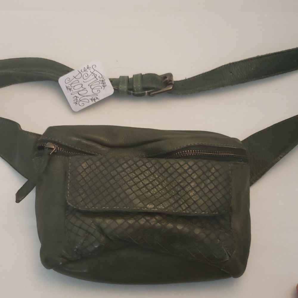 Free People Leather Fanny Pack